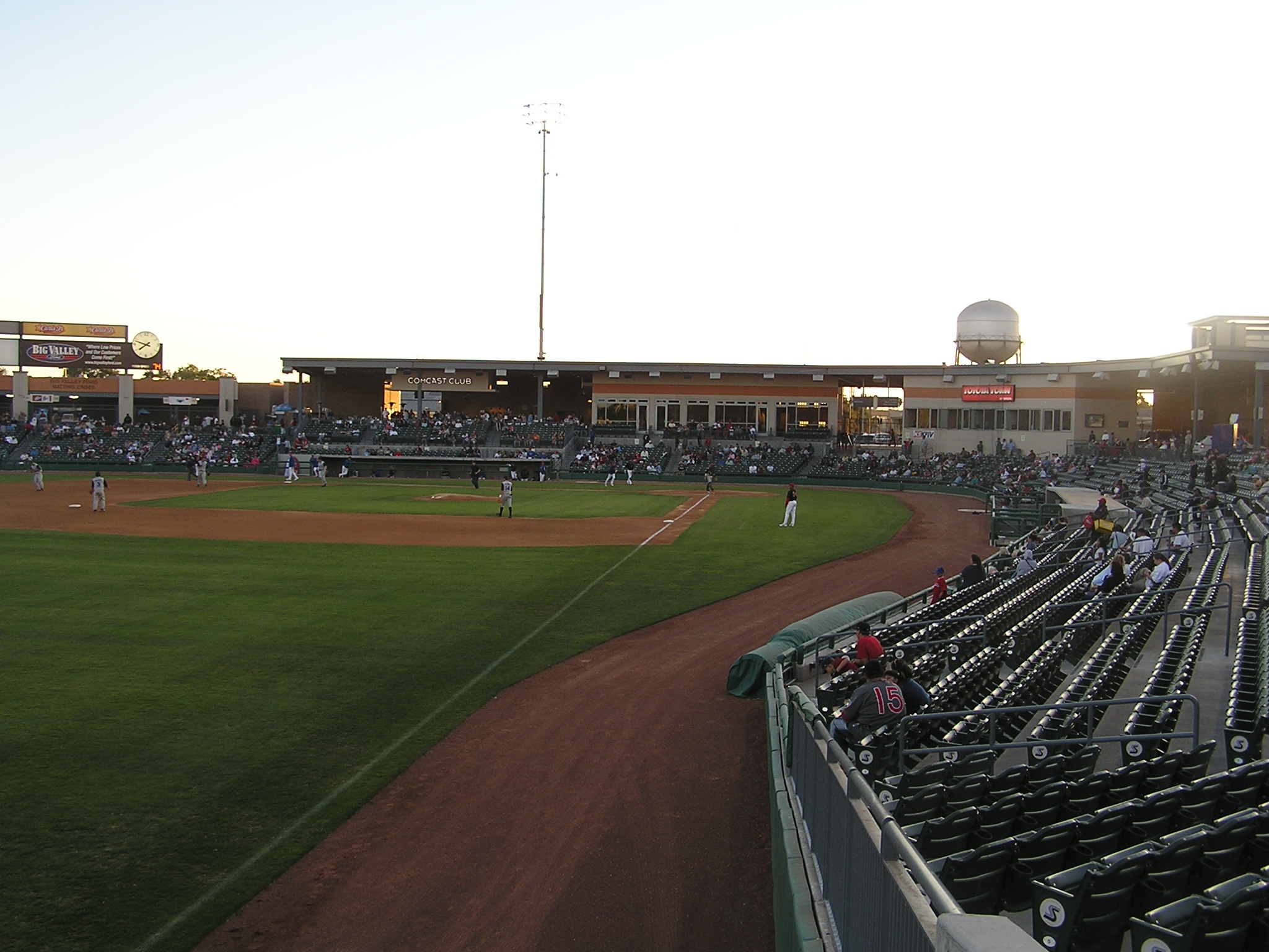 Banner Island Park from Left Field